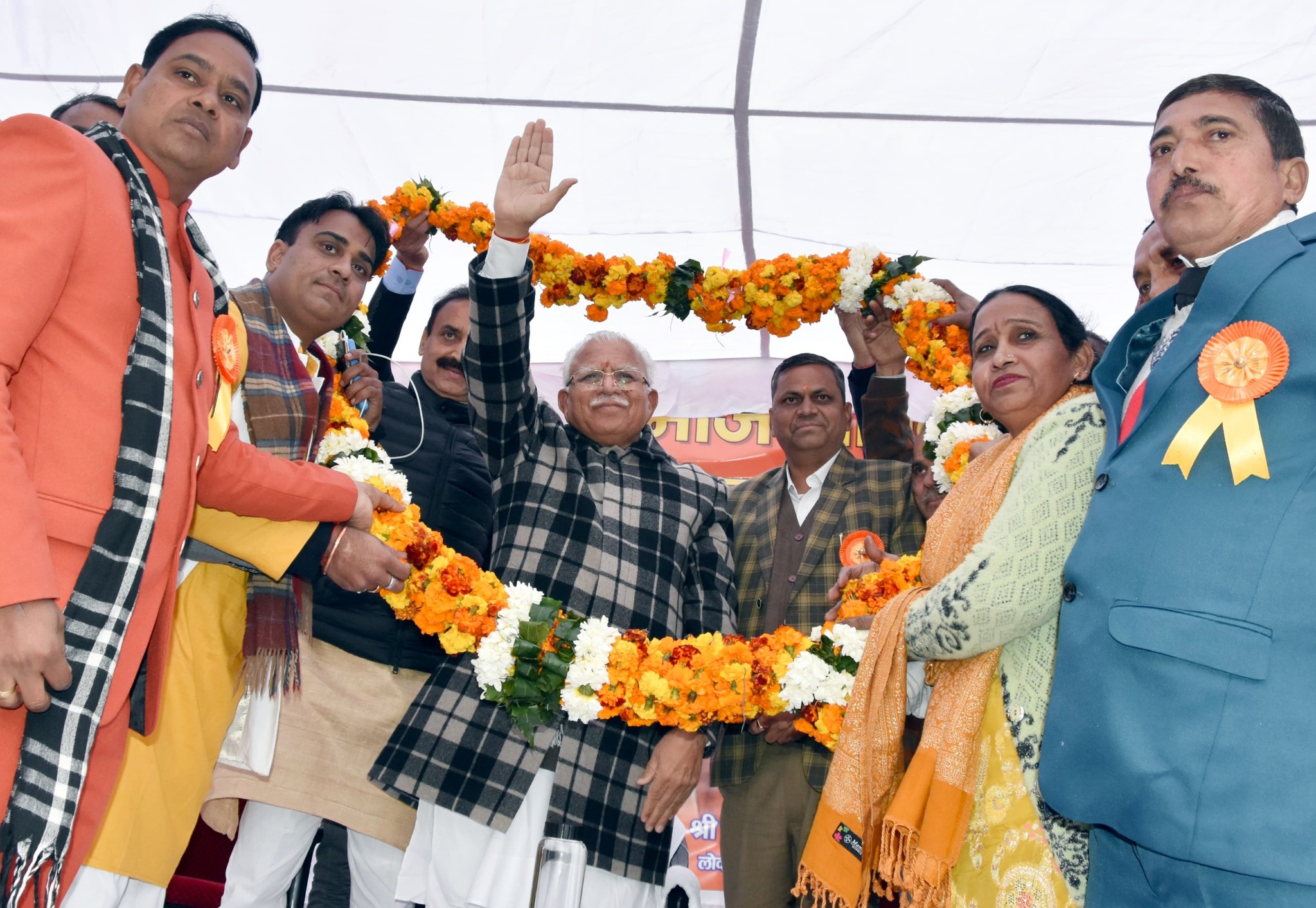 करनाल जनसंवाद में हरियाणा के मुख्यमंत्री मनोहर लाल की प्रमुख घोषणाएं